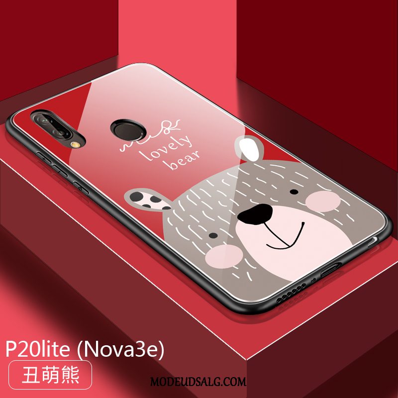 Huawei P20 Lite Etui / Cover Trend Ungdom Smuk Net Red