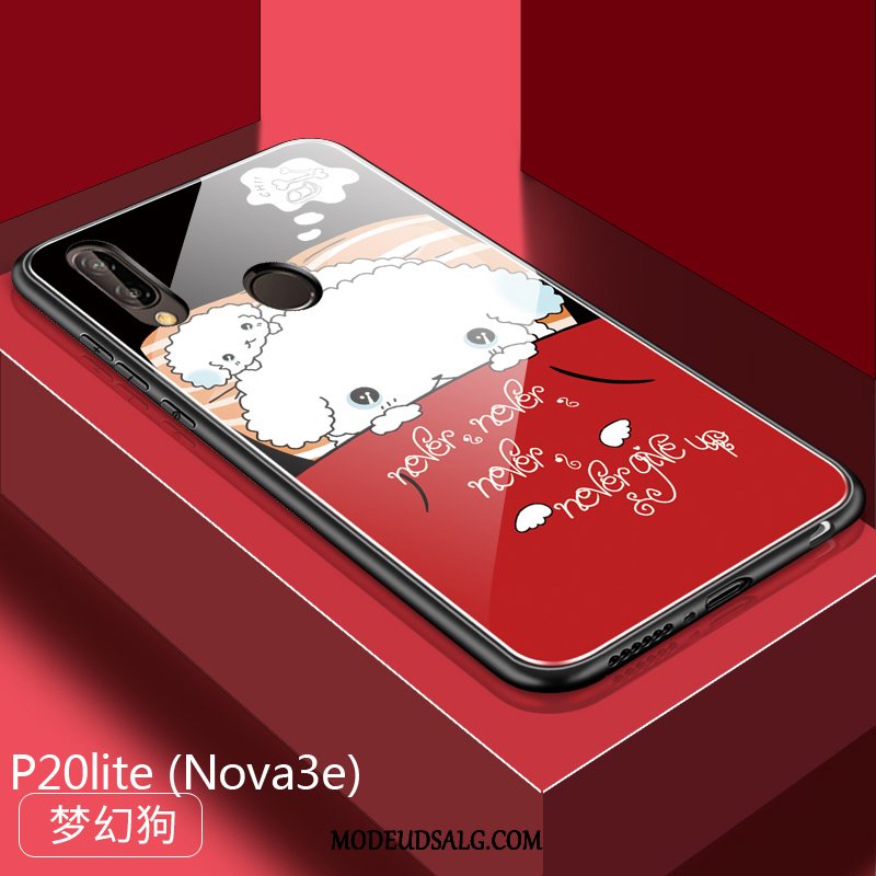 Huawei P20 Lite Etui / Cover Trend Ungdom Smuk Net Red