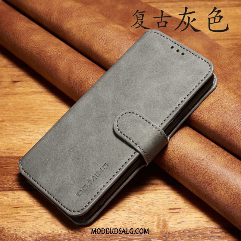 Huawei P20 Lite Etui Folio Alt Inklusive Blød Cover Sort