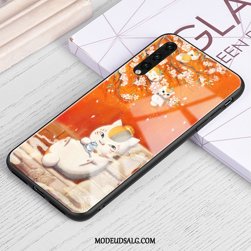 Huawei P20 Pro Etui Cartoon Hærdet Glas Kreativ Cover Silikone