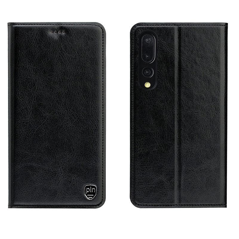 Huawei P20 Pro Etui / Cover Alt Inklusive Ægte Læder Clamshell Anti-fald