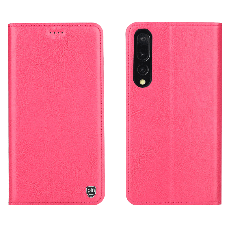 Huawei P20 Pro Etui / Cover Alt Inklusive Ægte Læder Clamshell Anti-fald