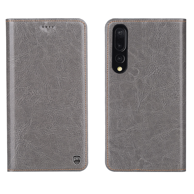 Huawei P20 Pro Etui / Cover Alt Inklusive Ægte Læder Clamshell Anti-fald