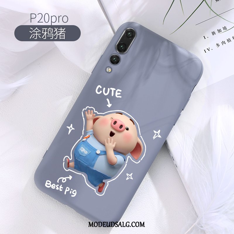 Huawei P20 Pro Etui / Cover Cartoon Lille Sektion Kreativ Smuk Beskyttelse