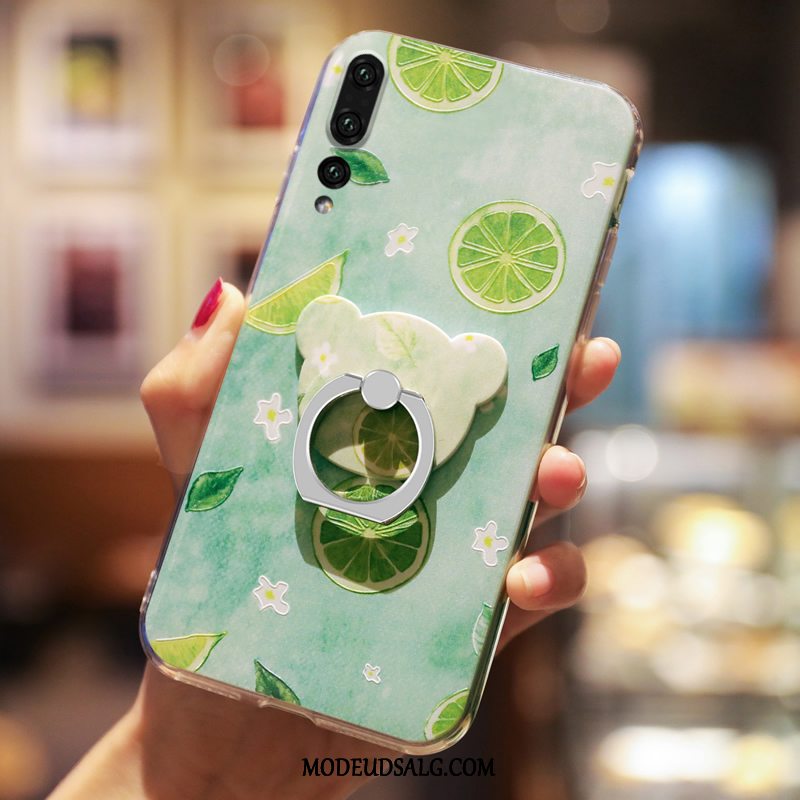 Huawei P20 Pro Etui / Cover Glas Alt Inklusive Blå Ny Hård