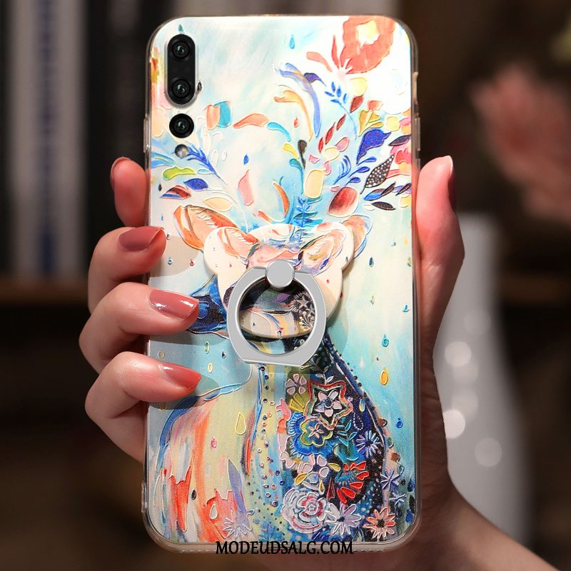 Huawei P20 Pro Etui / Cover Glas Alt Inklusive Blå Ny Hård