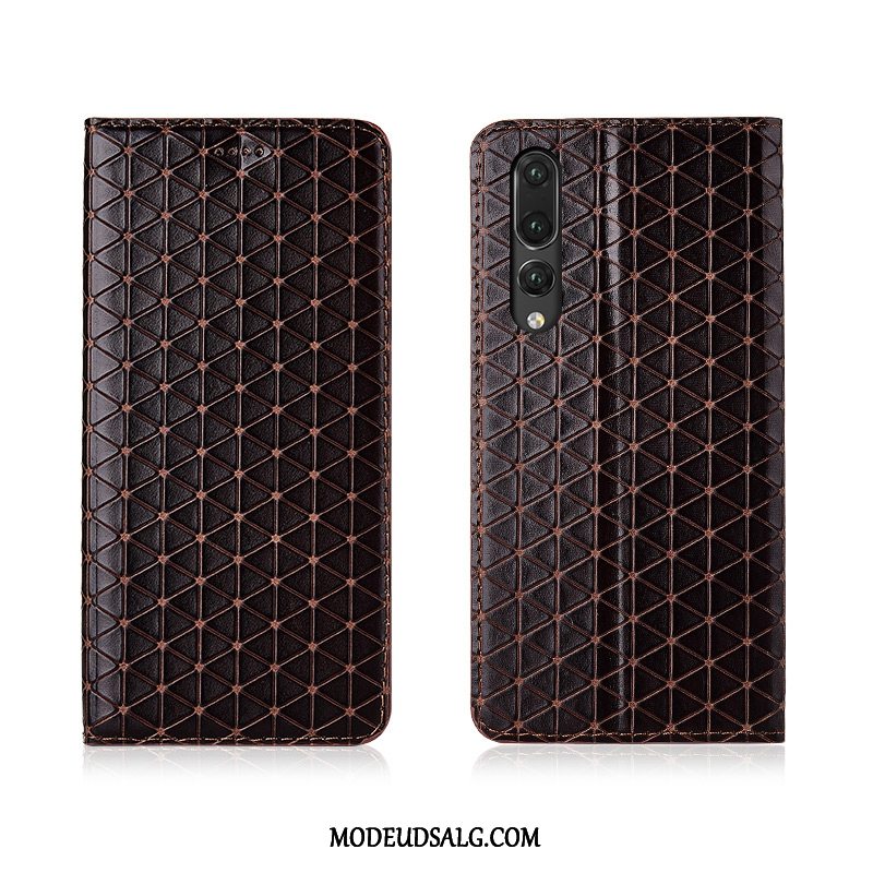 Huawei P20 Pro Etui / Cover Rød Anti-fald Ternede Alt Inklusive Blød