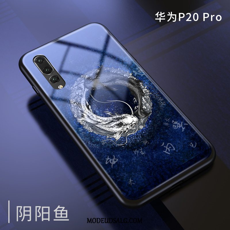 Huawei P20 Pro Etui Kinesisk Stil Ny Anti-fald Trendy Silikone