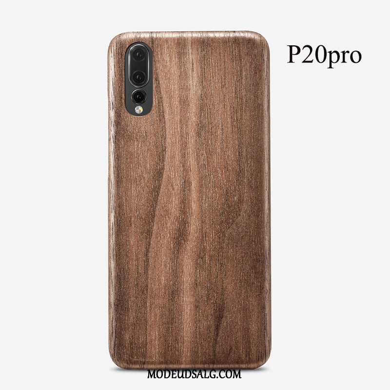 Huawei P20 Pro Etui Træ Beskyttelse Cover Alt Inklusive