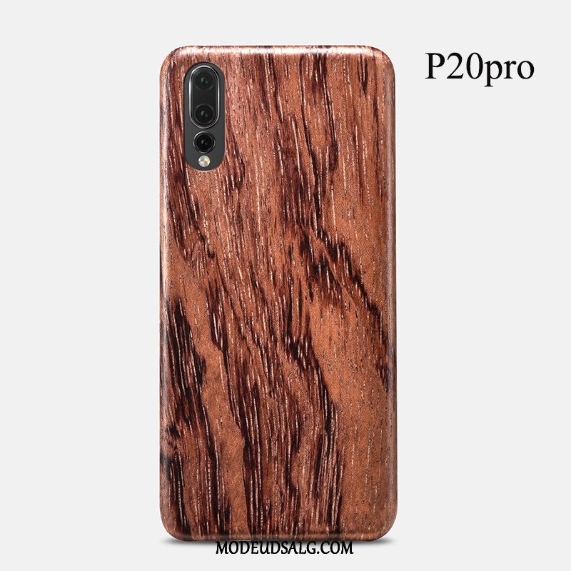 Huawei P20 Pro Etui Træ Beskyttelse Cover Alt Inklusive