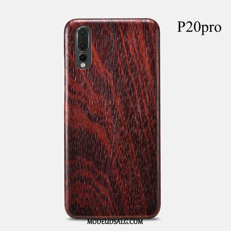 Huawei P20 Pro Etui Træ Beskyttelse Cover Alt Inklusive