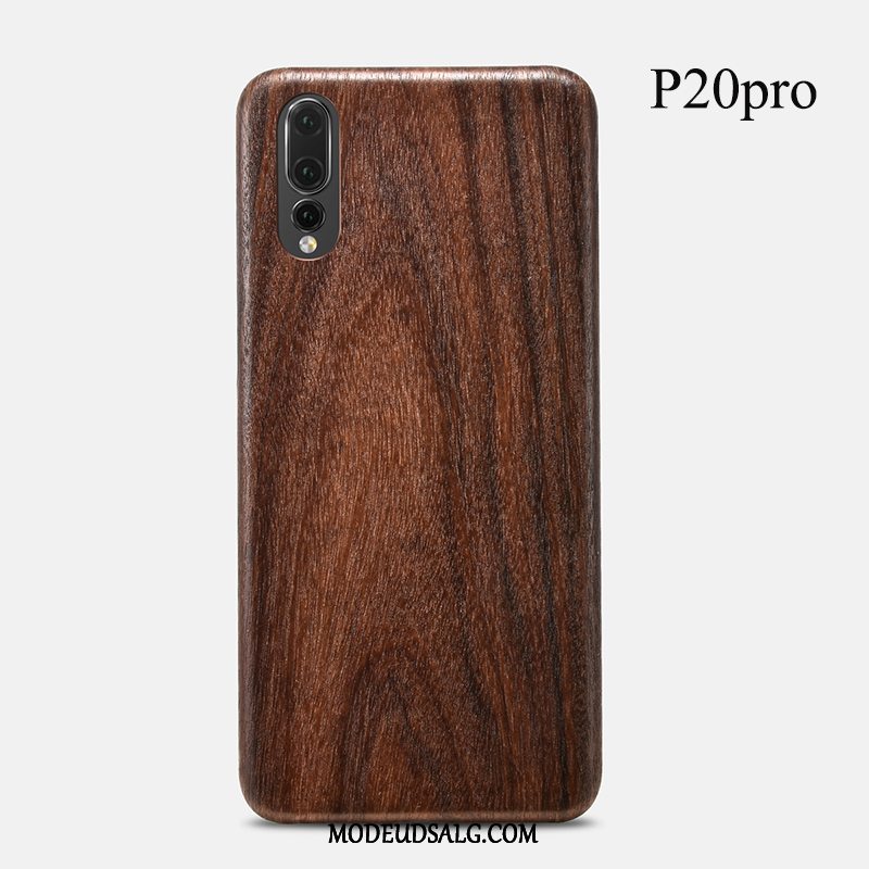 Huawei P20 Pro Etui Træ Beskyttelse Cover Alt Inklusive