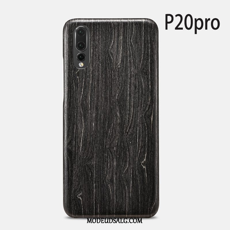 Huawei P20 Pro Etui Træ Beskyttelse Cover Alt Inklusive