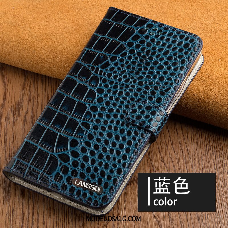 Huawei P20 Pro Etui Ægte Læder Cover Lædertaske Alt Inklusive Clamshell