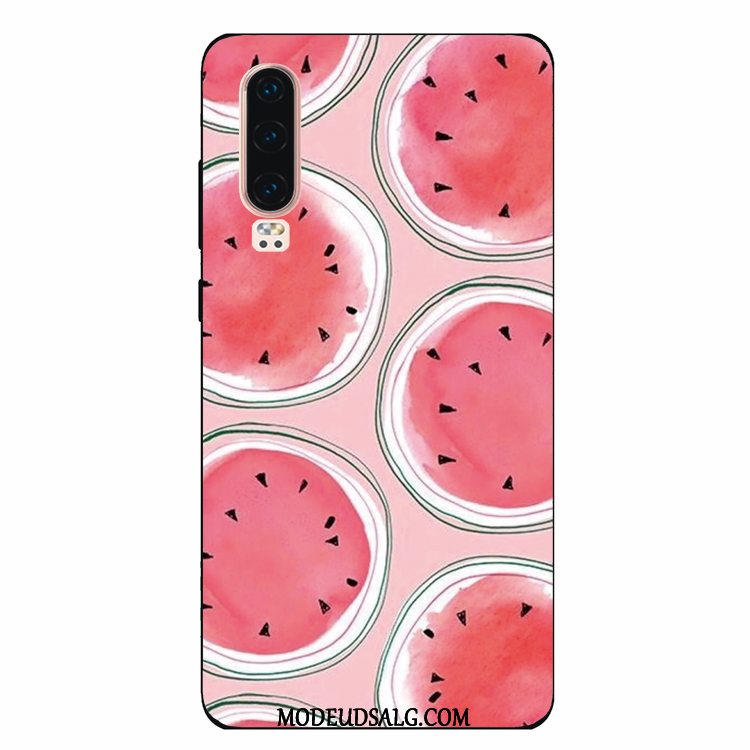 Huawei P30 Etui Alt Inklusive Simple Cover Af Personlighed Beskyttelse