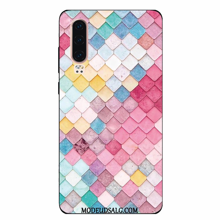 Huawei P30 Etui Alt Inklusive Simple Cover Af Personlighed Beskyttelse