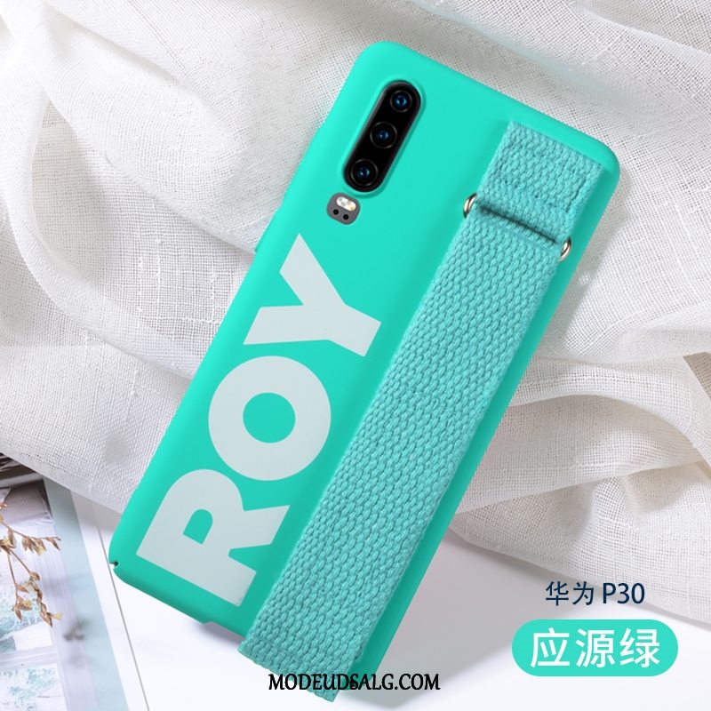 Huawei P30 Etui / Cover Af Personlighed Kreativ Beskyttelse Alt Inklusive Blå