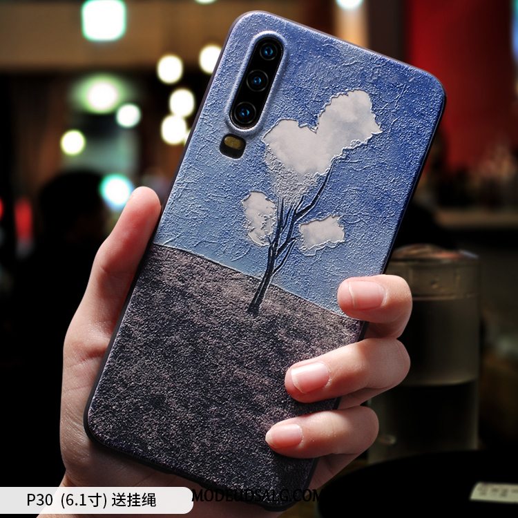 Huawei P30 Etui / Cover Beskyttelse Silikone Af Personlighed Alt Inklusive Trendy