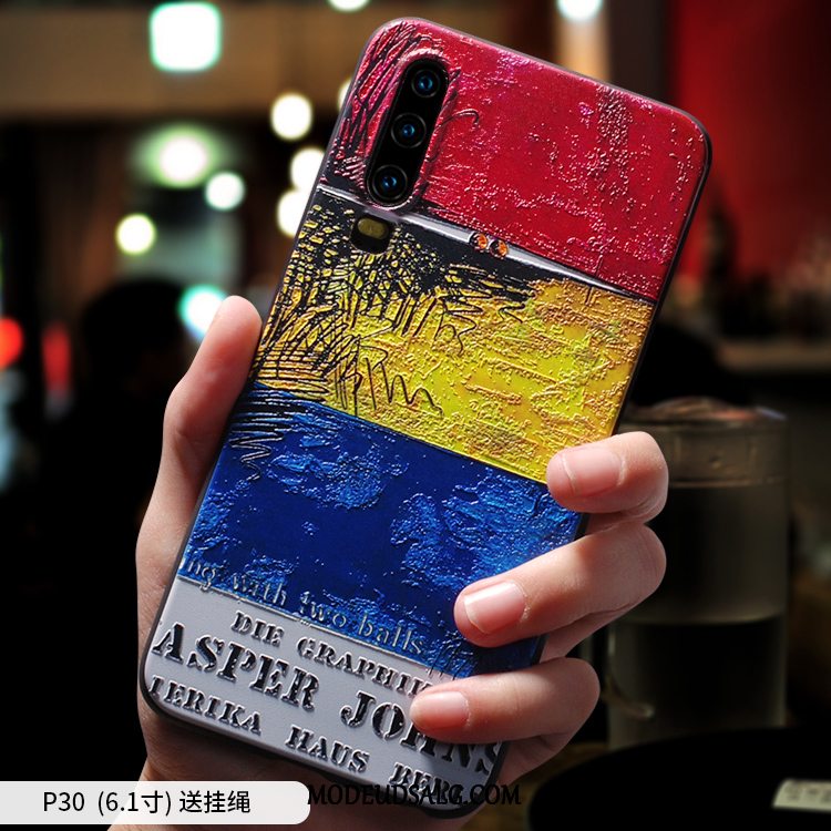 Huawei P30 Etui / Cover Beskyttelse Silikone Af Personlighed Alt Inklusive Trendy