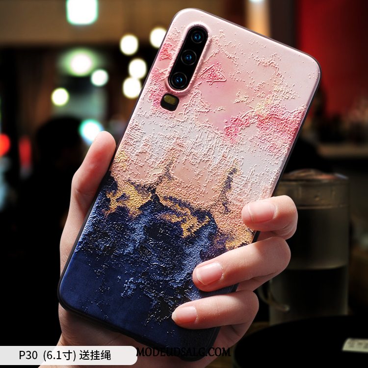 Huawei P30 Etui / Cover Beskyttelse Silikone Af Personlighed Alt Inklusive Trendy