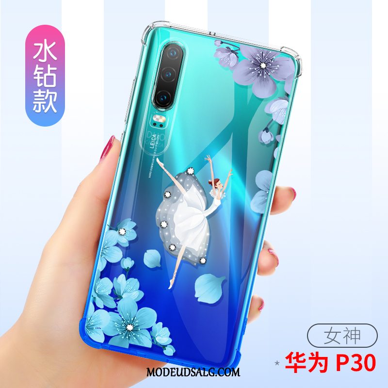 Huawei P30 Etui / Cover Gasbag Anti-fald Tynd Beskyttelse