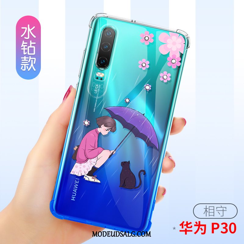 Huawei P30 Etui / Cover Gasbag Anti-fald Tynd Beskyttelse