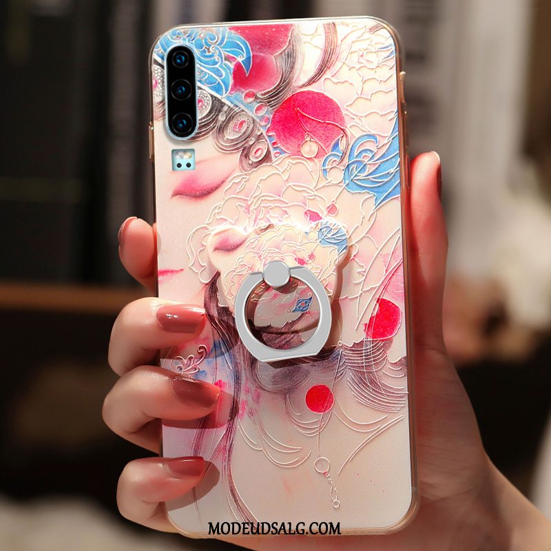 Huawei P30 Etui / Cover High End Af Personlighed Kreativ Anti-fald Blød