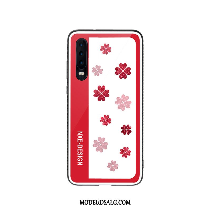 Huawei P30 Etui / Cover Tynd Glas Blå Smuk Kreativ