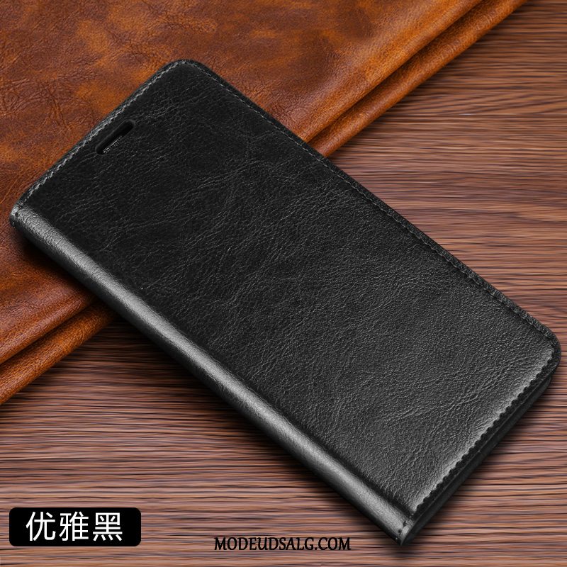 Huawei P30 Etui Stor Fold Lædertaske Blød Folio