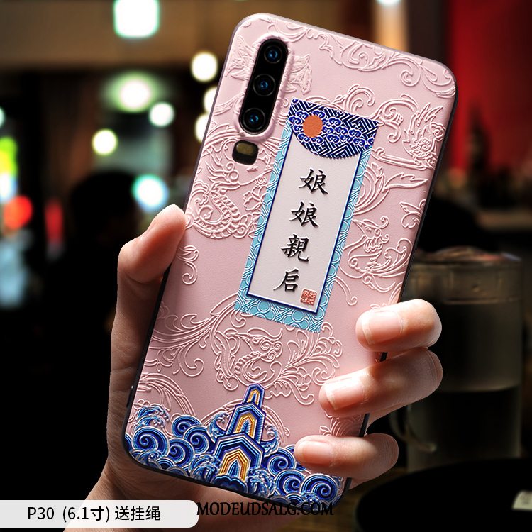 Huawei P30 Etui Trend Af Personlighed Blød Hængende Ornamenter Trendy