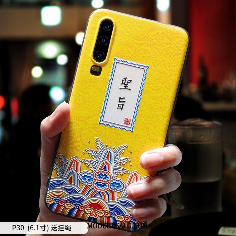 Huawei P30 Etui Trend Af Personlighed Blød Hængende Ornamenter Trendy