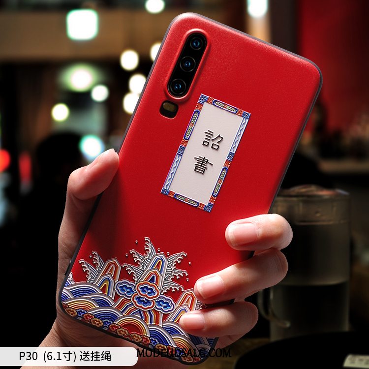 Huawei P30 Etui Trend Af Personlighed Blød Hængende Ornamenter Trendy