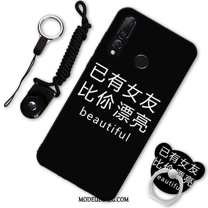 Huawei P30 Lite Etui Beskyttelse Cover Sort Blød Anti-fald