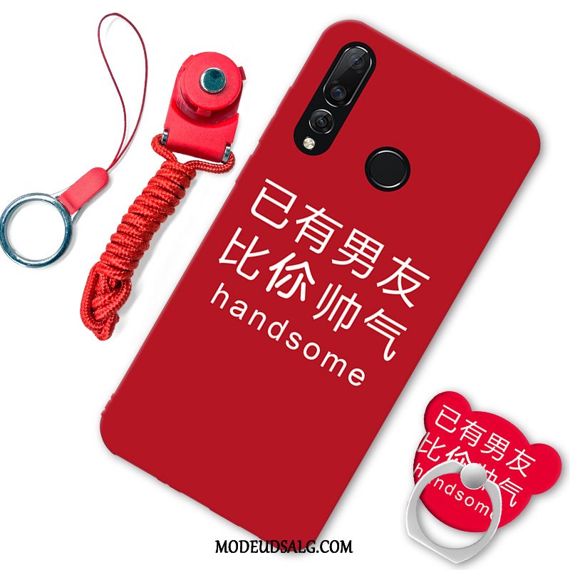 Huawei P30 Lite Etui Beskyttelse Cover Sort Blød Anti-fald