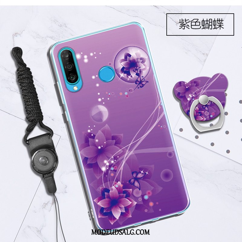 Huawei P30 Lite Etui / Cover Blød Mode Grøn Hængende Ornamenter