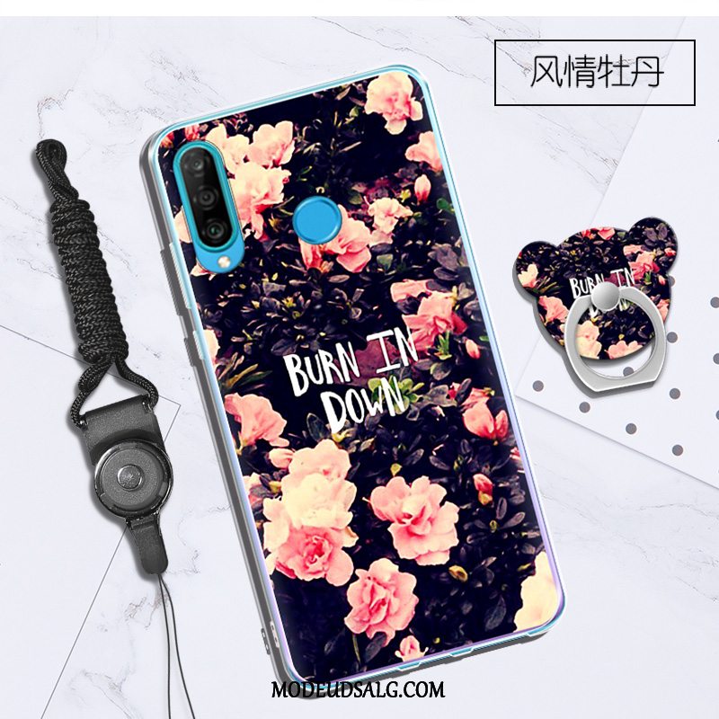 Huawei P30 Lite Etui / Cover Blød Mode Grøn Hængende Ornamenter