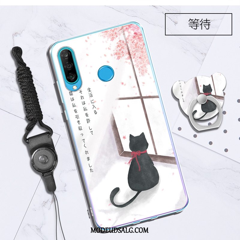 Huawei P30 Lite Etui / Cover Blød Mode Grøn Hængende Ornamenter