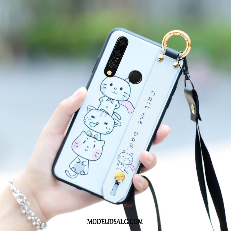 Huawei P30 Lite Etui / Cover Smuk Lyserød Blød Cartoon