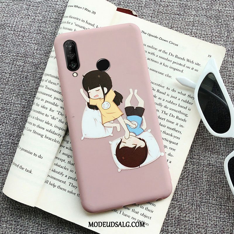 Huawei P30 Lite Etui / Cover Trend Anti-fald Af Personlighed Alt Inklusive Blød