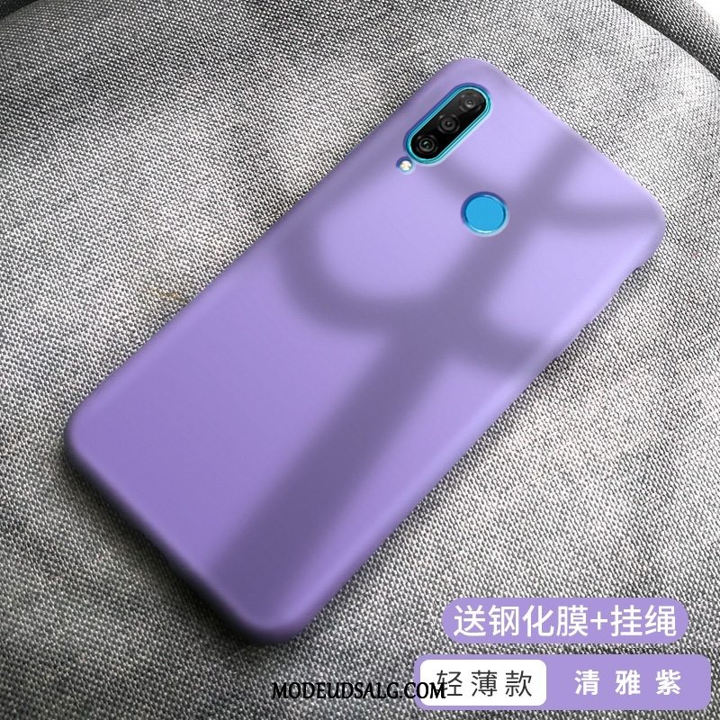 Huawei P30 Lite Etui / Cover Trend Beskyttelse Lilla Blød