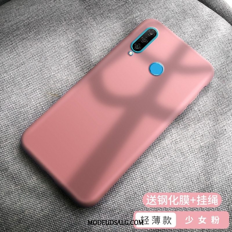 Huawei P30 Lite Etui / Cover Trend Beskyttelse Lilla Blød