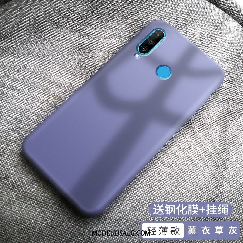 Huawei P30 Lite Etui / Cover Trend Beskyttelse Lilla Blød