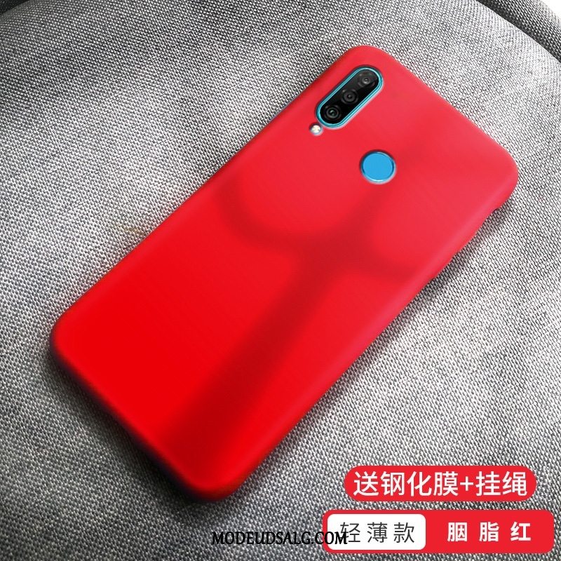 Huawei P30 Lite Etui / Cover Trend Beskyttelse Lilla Blød