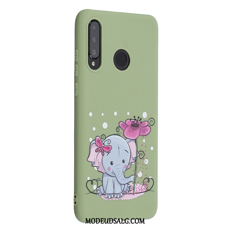 Huawei P30 Lite Etui / Cover Ungdom Silikone Frisk Gul Lille Sektion