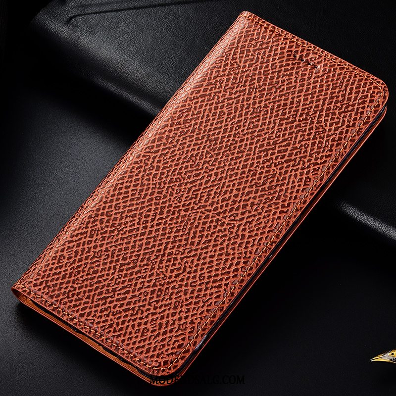 Huawei P30 Lite Etui Cover Ægte Læder Anti-fald Lædertaske Folio