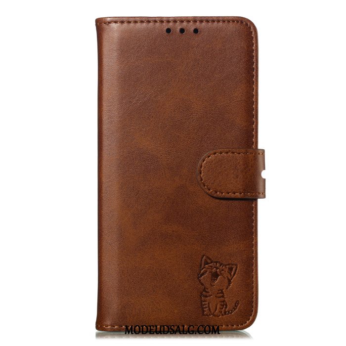 Huawei P30 Lite Etui Kort Alt Inklusive Rød Folio Cover