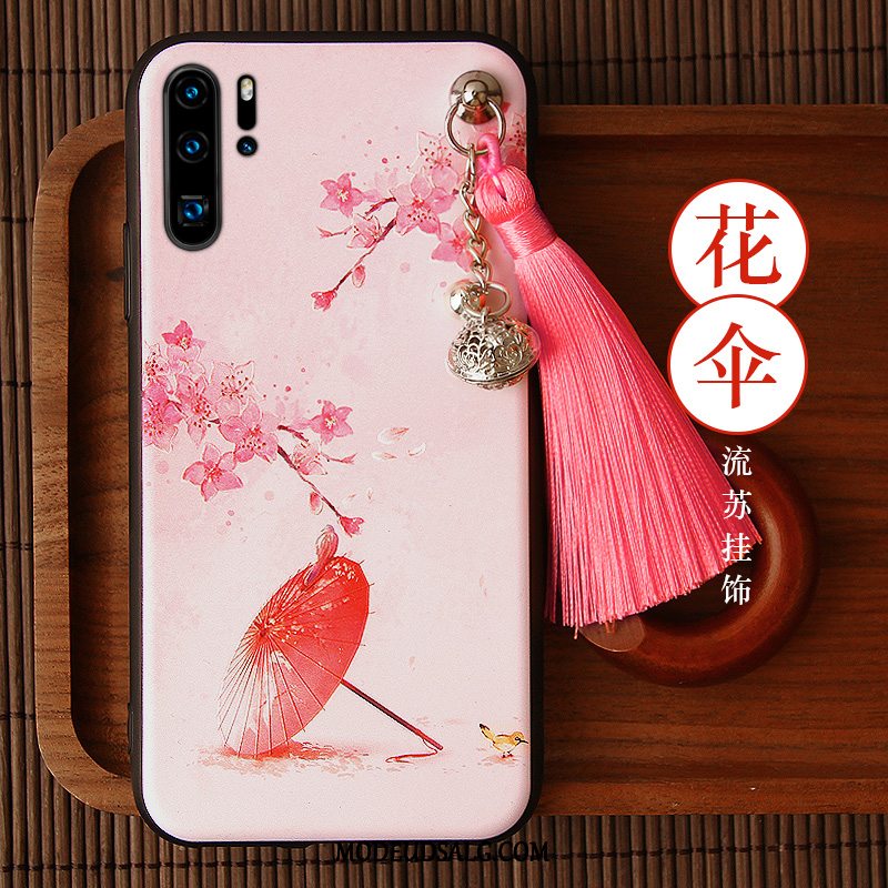 Huawei P30 Pro Etui Af Personlighed Kinesisk Stil Trendy Alt Inklusive Tassel