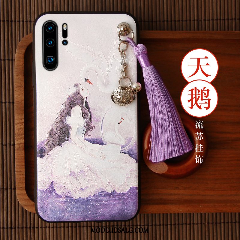 Huawei P30 Pro Etui Af Personlighed Kinesisk Stil Trendy Alt Inklusive Tassel