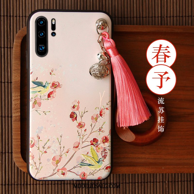 Huawei P30 Pro Etui Af Personlighed Kinesisk Stil Trendy Alt Inklusive Tassel