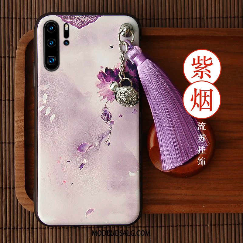 Huawei P30 Pro Etui Af Personlighed Kinesisk Stil Trendy Alt Inklusive Tassel